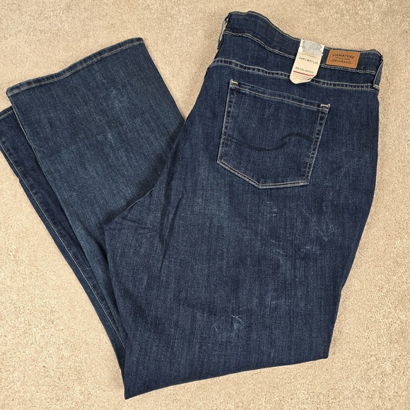 Signature by Levi Strauss Denim - Signature Levi Strauss‎ Jeans Women Size 24M Blue Mid Rise Bootcut Stretch Denim